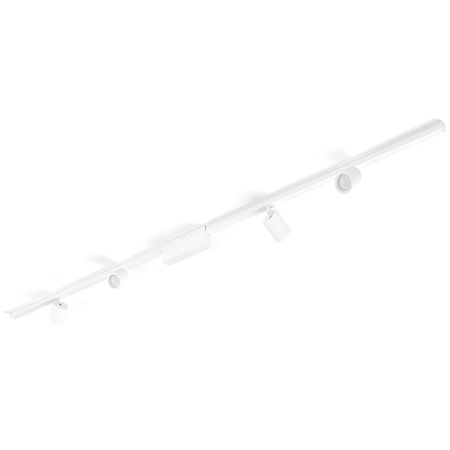 Zestaw Szyna Oświetleniowa Perifo Szynoprzewód 2m + 4x Reflektor LED 20,8W CCT RGB Philips HUE Bluetooth Biały
