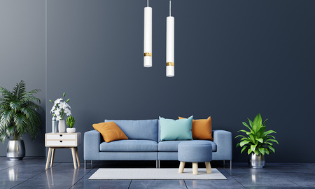 Lampa wisząca JOKER BIAŁY/ZŁOTY 1x GU10 MILAGRO Metal styl nowoczesny