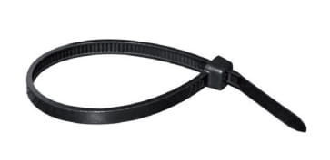 Opaska Zaciskowa Kablowa 370/7,6mm Czarna 100 sztuk