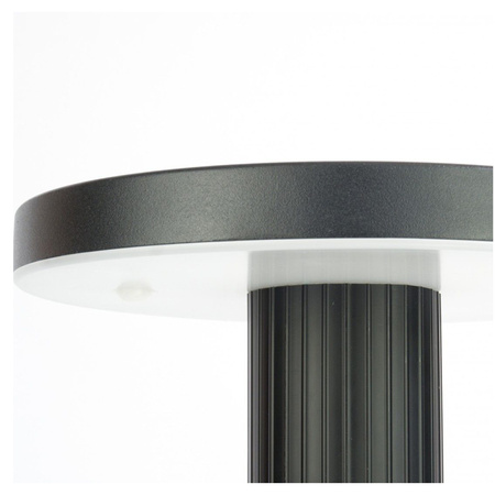 Lampa Ogrodowa Słupek Zewnętrzny Stojący LED RONDO 12W CCT IP65 105cm SU-MA