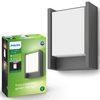 Kinkiet Ogrodowy Lampa Elewacyjna Zewnętrzna LED 6W 600lm 4000K IP44 Antracyt Arbour Philips