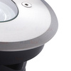 Lampa Ogrodowa Najazdowa Dogruntowa BERG DL GU10 IP67 Okrągła Srebrna Kanlux