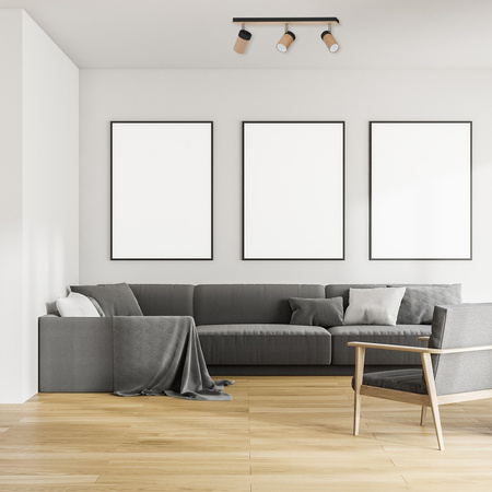 Lampa Sufitowa BARON Czarna 3xGU10 Milagro