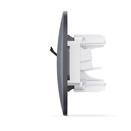 Gniazdo Podwójne Komputerowe RJ45 Natynkowe Czarne BINERA VIDEX