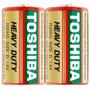 Bateria Cynkowa Toshiba LR20 D R20 1,5V Super Mocna HEAVY DUTY 2 szt.