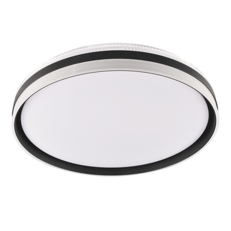 Plafon LED Oprawa Sufitowa 72W 8000lm CCT 120° Biała Czarna IP44 Pilot Ściemnialna Barbara Sanico Goldlux