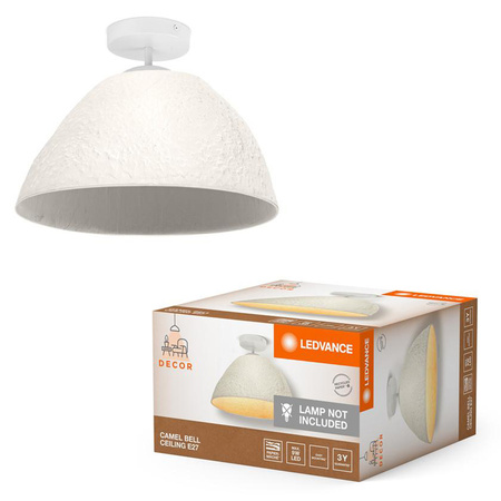 Lampa Sufitowa Dekoracyjna Natynkowa E27 Biały Decor Ledvance