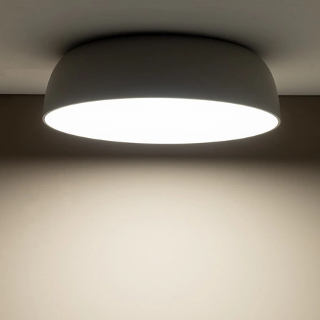 Plafon Lampa Sufitowa Oprawa Natynkowa E27 Szary SATELLITE M 8018 Nowodvorski