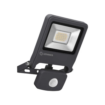 Naświetlacz LED Reflektor Zewnętrzny Lampa 20W 1700lm 3000K IP44 Szary Z Czujnikiem Ruchu i Zmierzchu Endura Ledvance