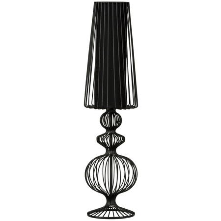 Lampa Stołowa AVEIRO 5126 Nowodvorski Czarna E27 Biurkowa Druciana Stal Retro