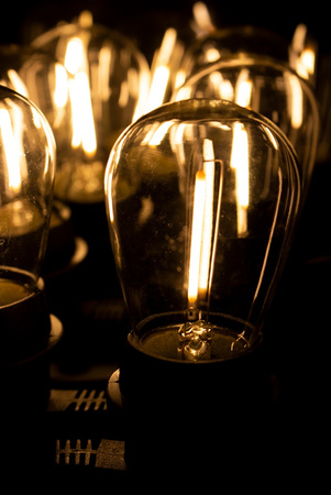 Girlanda Ogrodowa Zewnętrzna Łańcuch Świetlny 10m 10xE27 LED 1,3W Kobi