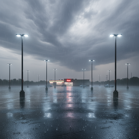 Słup Maszt Oświetleniowy Składany do Lamp Ulicznych Latarni z Oknem Rewizyjnym 3m fi60 Szary KOBI