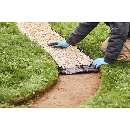 10x Kotwa Montażowa do Mocowania Obrzeży Czarna UNIBORD