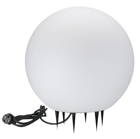 Kula Ogrodowa Lampa Oprawa Zewnętrzna E27 Biała IP65 Argento Sanico Goldlux