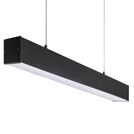 Lampa Oprawa Liniowa Wisząca LED AL G13 154cm Czarna KANLUX