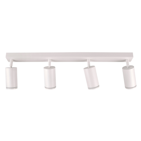 Lampa Listwa Oprawa Sufitowo-Ścienna LED PARIS 4 x GU10 Biały GOLDLUX (Polux)