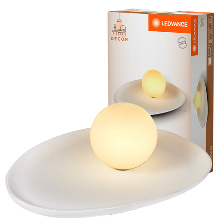 Lampa Stołowa Oprawa Biurkowa Stojąca Dekoracyjna G9 Biały USB-C Decor Ledvance