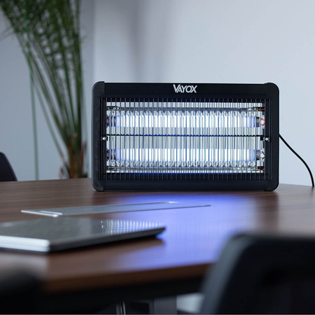 Lampa Owadobójcza Pułapka Elektryczna 100m2 20W na Muchy Komary Owady VAYOX