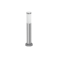 Lampa Ogrodowa Słupek Zewnętrzny Stojący E27 IP44 Chrom Nowoczesny Inox torch Rabalux