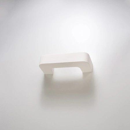 Lampa Ścienna Oprawa Natynkowa E27 Prostokątna Biała Nowoczesna Magnet Sollux