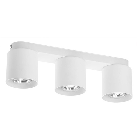 Lampa Sufitowa Natynkowa VICO WHITE Spot Reflektor Biała Nowoczesna 3xGU10 3409 TK Lighting