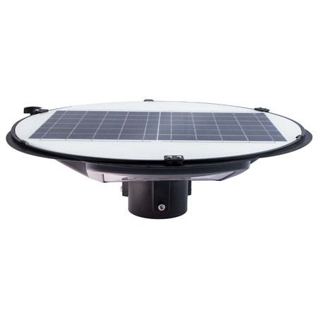 Lampa uliczna latarnia solarna LED 150W IP65 mikrofalowy czujnik ruchu + Pilot