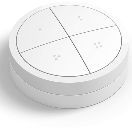 Pilot Przełącznik Ścienny Ściemniacz Biały Philips Hue Tap Dial Switch Bluetooth Zigbee