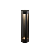Lampa Ogrodowa Oprawa Zewnętrzna Stojąca Słupek LED 9W 395lm 3000K Ciepła Czarna Wodoodporna IP54 TEPIC LED 9508 Nowodvorski
