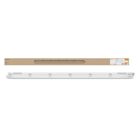 Lampa Oprawa Hermetyczna LED Pyłoszczelna 58W 8000lm 4000K Neutralna IP65 IK08 Szary Dampproof Ledvance