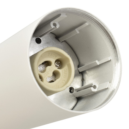 Oprawa Sufitowa Natynkowa Halogenowa MICA Biała 1xGU10 Spot Milagro