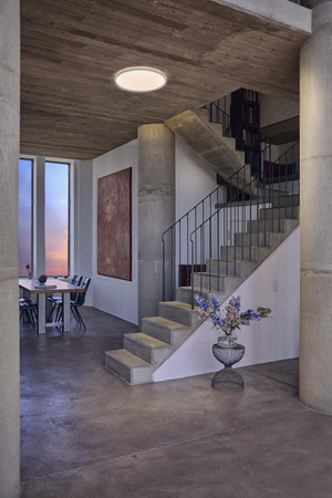 Lampa Sufitowa Plafon LED Oprawa Ściemnialna 22W 40cm 3000K Ciepła Biała Slim LEDVANCE