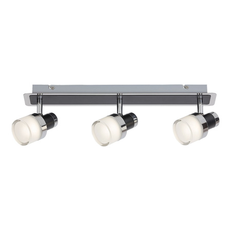 Kinkiet Ścienny Lampa LED Łazienkowa Punktowa 15W 1200lm 4000K Czarny IP44 Nowoczesny Harold 5023 Rabalux