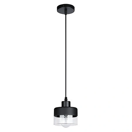 Lampa Sufitowa Oprawa Wisząca Zwis E27 Czarna Stark Masterled