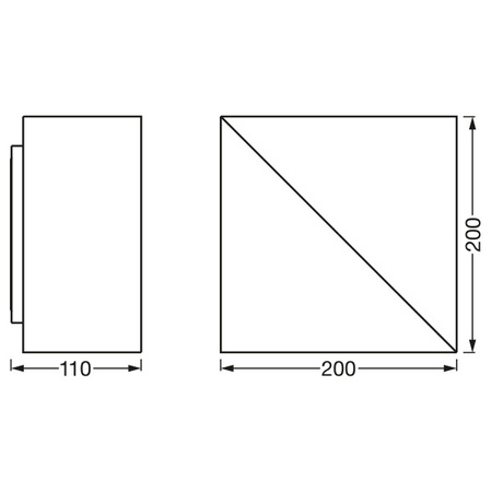 Kinkiet SMART+ WIFI Inteligentna lampa ścienna 23W ORBIS SWAN WHITE LEDVANCE
