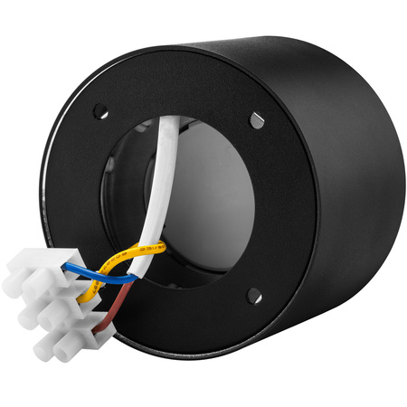 Oprawa HALOGENOWA Natynkowa SUNLA Tuba Gx53 LED Spot Kinkiet Sufitowa Walec Czarny LUMILED