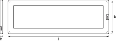 Lampka LED Podszafkowa Meblowa 5W 220lm 3000K Ciepła z Czujnikiem Ruchu Ściemnialna 30x10cm Cabinet LED Panel LEDVANCE