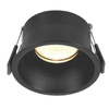 Oprawa Podtynkowa Wpuszczana HALOGENOWA Punktowa 1x GU10 Czarna Videx