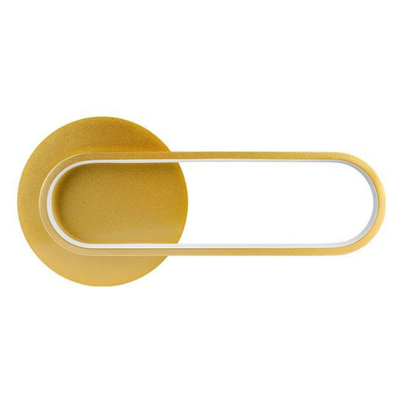 Kinkiet LED Lampa Ścienna Dekoracyjna 13W 1100lm 4000K 120° Złoty 43cm Goldimo Masterled