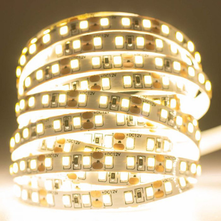 Taśma LED Pasek 12V 48W 600LED 2835 Ciepła 8mm 5m ECOLIGHT