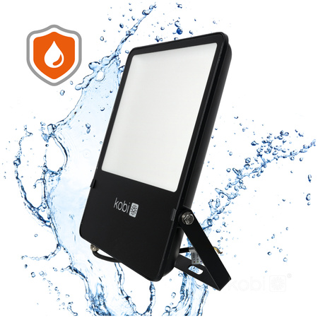 Naświetlacz LED Zewnętrzny Ogrodowy 150W 19500lm 4000K Neutralny 120° IP65 IK06 Czarny Seul Kobi