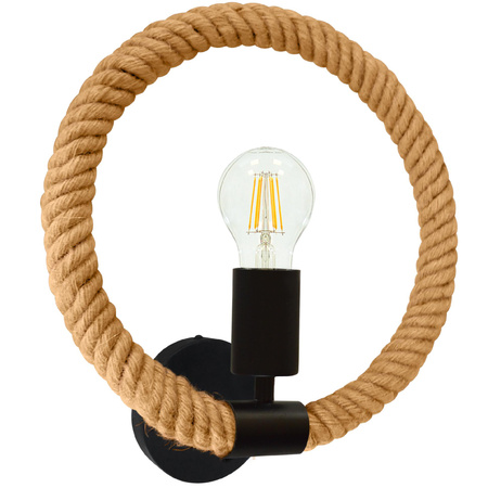 Kinkiet Lampa Ścienna ROPE LINE Loft Arthur E27 - GOLDLUX (Polux)