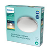 Lampa Sufitowa Plafon Łazienkowy LED 17W 1500lm 2700K IP44 Nikiel Doris Bathroom Philips