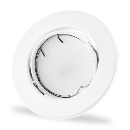 Oprawa HALOGENOWA Podtynkowa Ruchoma Okrągła AURELI Biała Blacha MR16 GU10