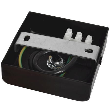 Lampa wisząca Tuba Zwis VIDAR Czarny + srebrny 1x GU10 Milagro Metal Styl nowoczesny