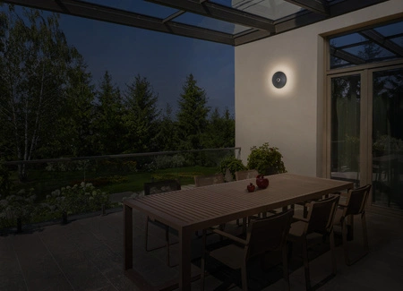 Kinkiet Ogrodowy Lampa Elewacyjna Zewnętrzna LED 3W 210lm 2500-3000-4000K CCT Ściemnialna Biały IP44 Endura Osram