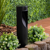 Lampa Solarna Ogrodowa LED Wbijana Stojąca Słupek 45cm 4000K IP54 z Czujnikiem Zmierzchu