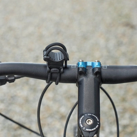 Uchwyt Rowerowy Uniwersalny na Kierownicę do Lampki Latarki Rowerowej VAYOX