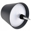 Lampka LED Biurkowa Stołowa Nocna Korek do Butelki Wina 3W 200lm 3000-4000-5000K CCT Antracyt IP44 Masterled