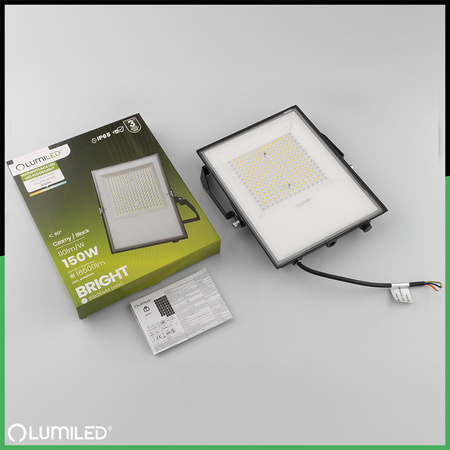 Naświetlacz LED Zewnętrzny BRIGHT Wodoodporny 150W 16500lm 4000K LUMILED