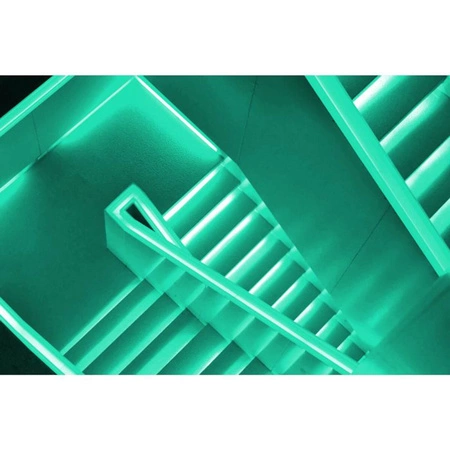 Taśma LED NEON 12V 10W 120LED Błękitna IP67 6x12mm 1m Lumiled